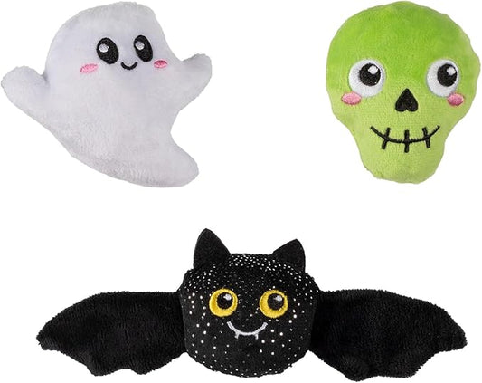 Fringe Studio Pet Toy, Boo YAH! Plush Dog Toy 3 PCS Set, PetShop Collection (662191)