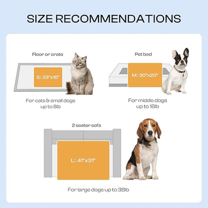 1 Pack 3 Calming Blankets Fluffy Premium Fleece Pet Blanket Soft Sherpa Throw for Dog Puppy Cat Beige/Black/Grey Large (41" x31'')