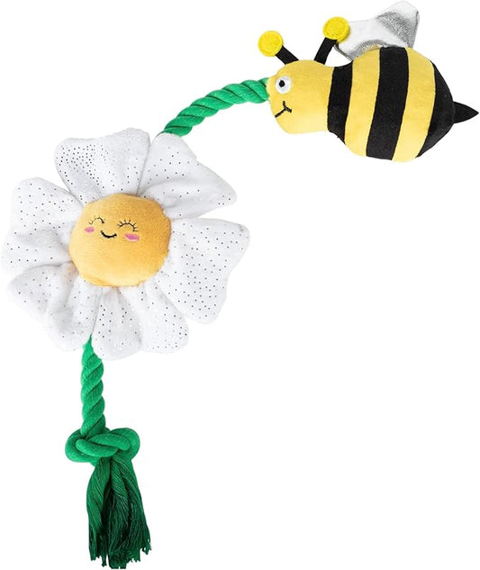Fringe Studio I’M Pollen for You Plush Dog Toy, Pet Shop Collection (314432)