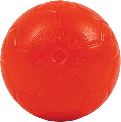 Jolly Pets Mini Jolly Soccer Ball; Floating-Bouncing Dog Toy; 3" Orange (Pack of 2)
