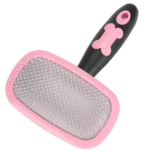 GLOGLOW Pet Hair Comb, Cat Dog Cleaning Hair Massage Comb 360° Rotation Deshedding Slicker Brush Pet Removal Comb Grooming Tool()