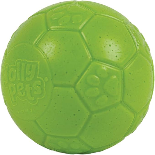 Jolly Pets Mini Jolly Soccer Ball; Floating-Bouncing Dog Toy; 4" Green Apple