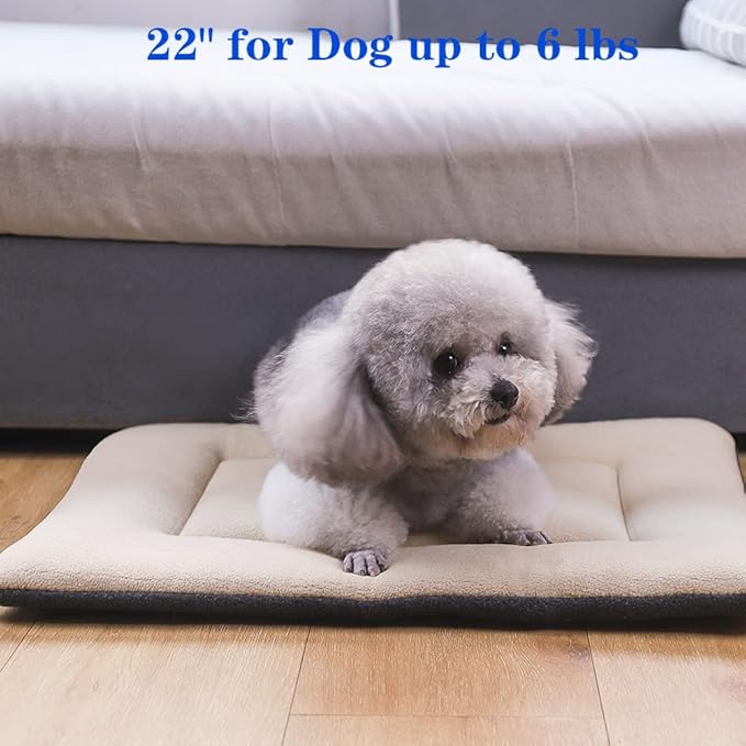 Dog Bed Crate Pad 22"