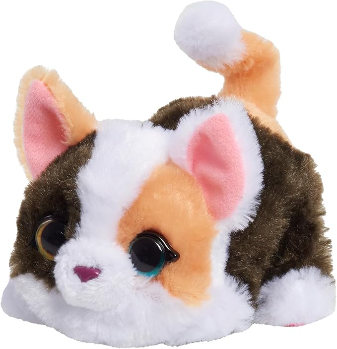 furReal My Minis Kitty Interactive Toy, Small Plush Kitty with Motion, Stuffed Animals, Kids Toys for Ages 4 Up by Just Play