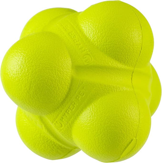 Hyper Pet Fetching Dog Toys - Throwing Bumpy Ball Dog Toy Made with EVA Foam - Lightweight & Floats on Water