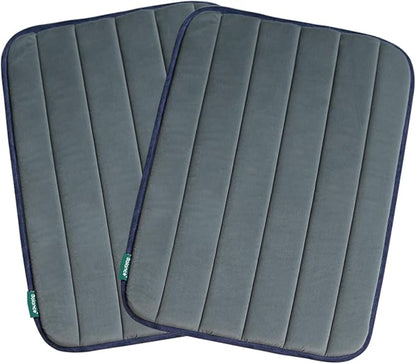 BALANCE Dog Crate Pad, Dog Foam Crate Mat Kennel Pad, Washable Water-Resistant Pet Bed Flat Dogs Cage Mat for Small Dogs, 2 Packs
