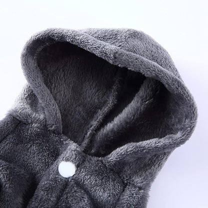 Dog Drying Robe Coat Super Absorbent Soft, Fast Drying Pet Dog Bathrobe Towel with Adjustable Waistbelt