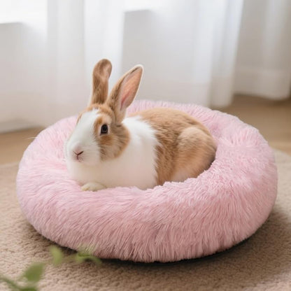 Bunny Bed 2 Pack Rabbit Hideout Large Soft & Comfortable Small Animal Bedding Cozy Bed Mat Warm Hideaway Cage Accessories for Guinea Pig