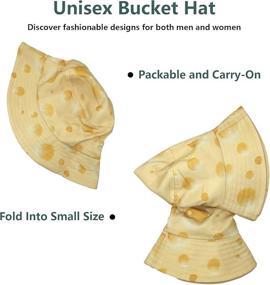 Bucket Hat Packable Sun Hats Fisherman Outdoor Summer Beach Caps for Men Women
