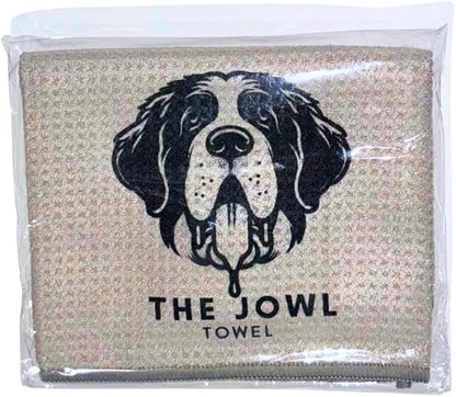 Dog Drool Towel for Large Dogs – Absorbent Microfiber Drool Catcher, Collar & Leash Attachment, Convenient Alternative to Drool Bibs (3 Pack)