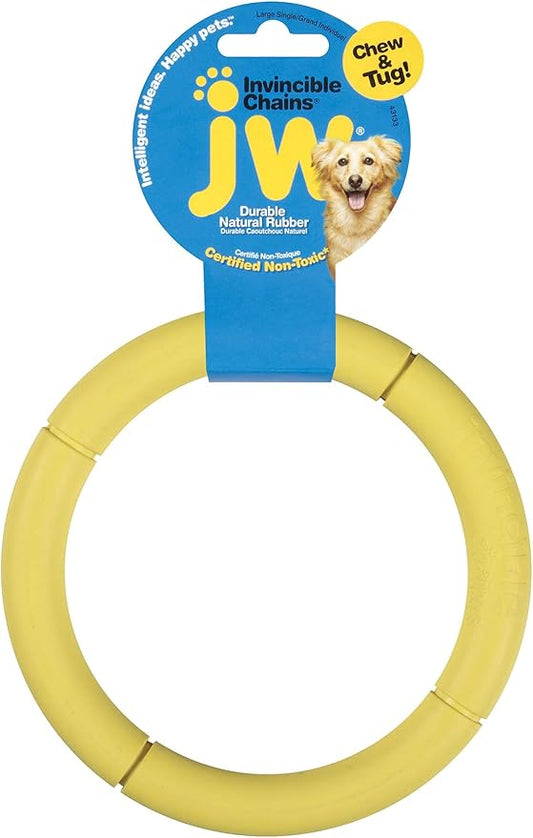JW Pet Company Invincible Chains LS Single Dog Toy, Large (Colors Vary), Model:43133