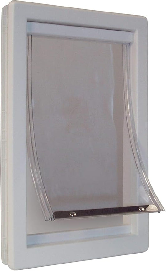Ideal Pet Products Designer Series Plastic Pet Door with Telescoping Frame, Small, 5"" x 7" Flap Size