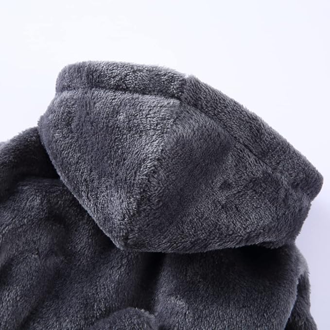 Dog Drying Robe Coat Super Absorbent Soft, Fast Drying Pet Dog Bathrobe Towel with Adjustable Waistbelt