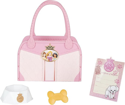 Disney Princess Style Collection Pet Puppy Plush & Trendy Tote Bag Carrier - Nurture and Pamper Your Puppy!