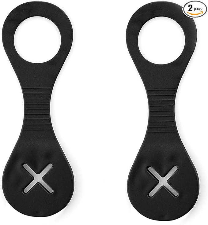 Okydoky Dog Poop Bag Holder Leash Waste Carrier Holder Bicycle (2 Pack)