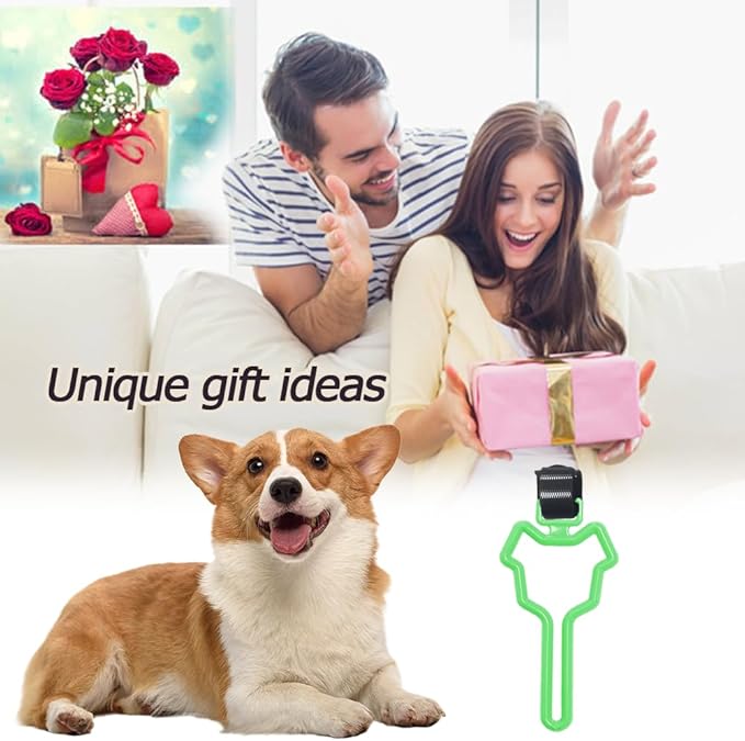 Dog Poop Bag Holder, Waste Bag Holder, Dog Poop Bag Carrier, Hand Free Holder (10 pack, Green)