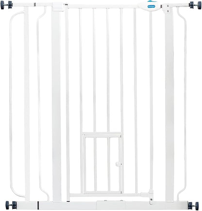 Carlson Pet Products 0941 PW DS Extra Tall Pet Gate with Small Pet Door