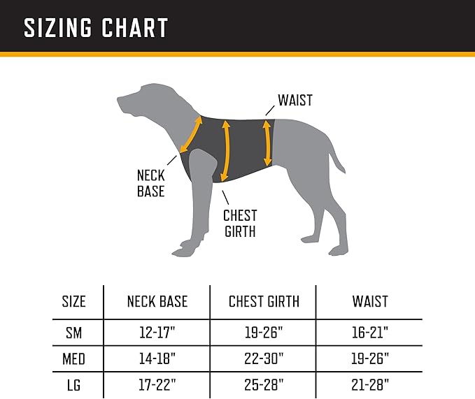 Browning Pet Vests, Hi Vis Safety Vests for Dogs, Safety Orange, Medium, Chest Protection Vest