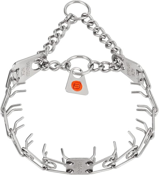 Herm Sprenger 1.5mm Micro Prong Collar for Dog Training | Micro Prong Stainless Steel Ultra-Plus Dog Collar | Training Collar for Extra Small Dogs | Made in Germany - (1.5 mm, (Neck Size Up to 9"))
