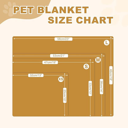 Dog Cat Bed Mat, Soft Coral Fleece Pet Cushion Pad with Cute Star Print, Warm Washable Pet Bed 13x10 Inches, (Pink), Intended for Medium Small Dog Cat