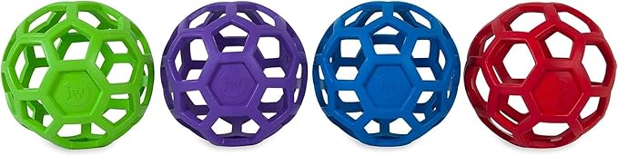 JW Pet HOL-Ee Roller Dog Toy Size: 6.5", Set of 2 (2 Items)