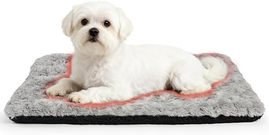NAMOTEK Self-Warming Cat Bed Indoor/Outdoor Super Soft Self Heating Pet Mat Washable Thermal Pad for Cat & Dog 29x19.6 inch