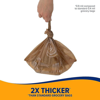 Arm & Hammer Pooper Scooper Swivel Bin & Rake Dog Poop Scooper with Petmate Heavy Duty Poop Bags 20 Count Refill Pack
