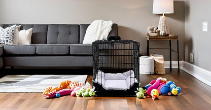 Pet Bed Crate Pad 36" Kennel Pad Machine Washable Entire Dog Crate Beds Double Sided Pet Mat