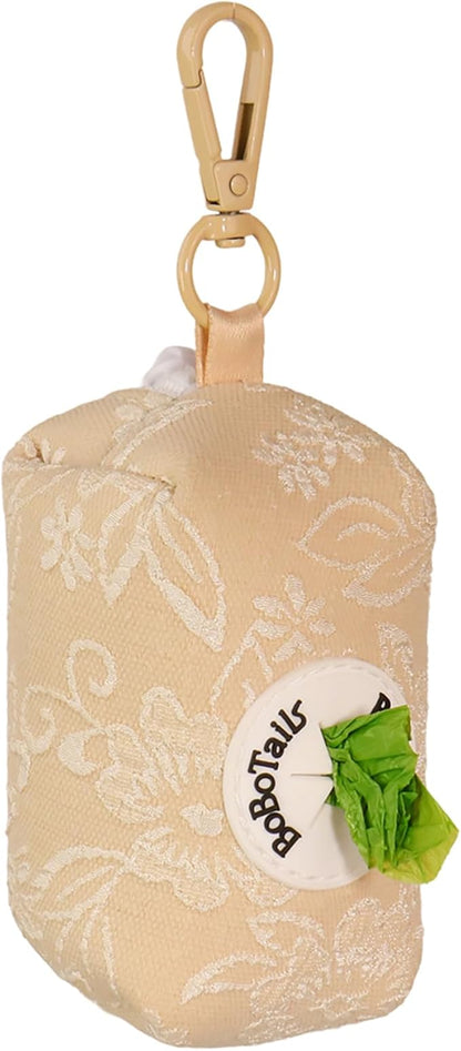 Dog Poop Bag Holder with Clip, Stylish Doggy Waste Bag Dispenser for Dog Leash, Durable Portable Poop Bag Carrier No Include Poop Bag Inside