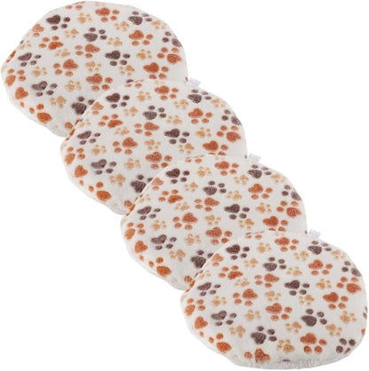 SHENGOCASE Round Cat Kneading Pillow, 15 Inch, Cushion Bed for Cats and Small Dogs, 4-Pack