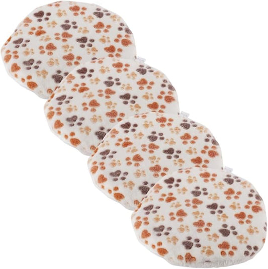 SHENGOCASE Round Cat Kneading Pillow, 15 Inch, Cushion Bed for Cats and Small Dogs, 4-Pack