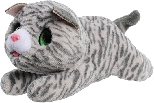furReal Newborns Kitty Interactive Pet, Small Plush Stuffed Animal Cat with Sounds and Movement, Faux Fur, Kids Toys for Ages 4 Up by Just Play