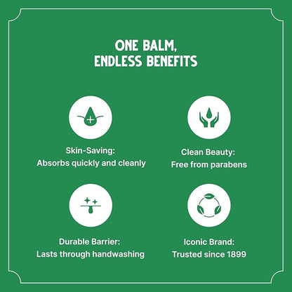 Bag Balm Vermont's Original Hand Moisturizer, Hand Balm for Dry Skin, Cracked Hands, Heels & Dry Hands Treatment, For Dogs and More Ointment, Dry Skin Lotion (2oz Tube (Pack of 2))