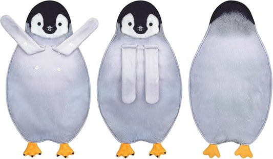 AGRIMONY Penguin Funny Hand Towels for Kitchen Bathroom - Cute Penguin Gifts for Kids Women Men Teens- Easter Valentines Mothers Fathers Housewarming Christmas Birthday Gifts for Animals Lovers