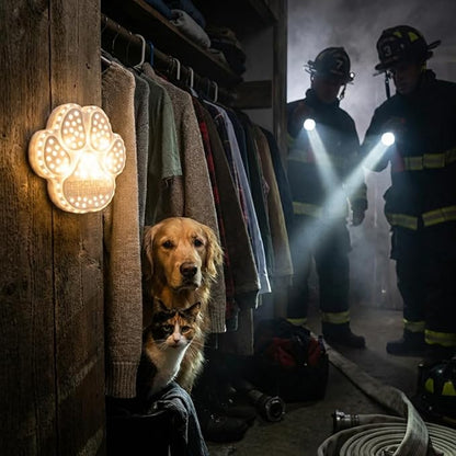 Rescue+Retriever™ Pet Safety Notification Device | Smoke-Activated Strobe Alert for Dogs & Cats | Designed by a Firefighter | 2025 Pet Innovation Award Winner