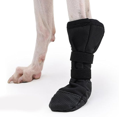 Dog Paws Protector Boot Large Size Water Resistant Soft Recovery Shoe for Dog Wound Care Breathable Pet Footwear