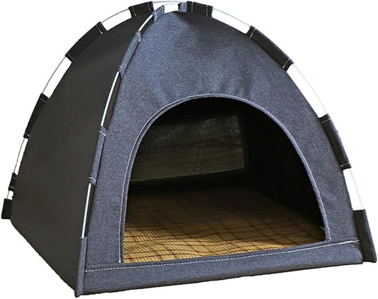 Foldable Pet Tent for All Season, Outdoor Cat House, Cat Tents for Indoor Cats, Breathable Cats Bed Cave, Dog House Indoors, Small Dog House, Pet House for Outdoor and Indoor
