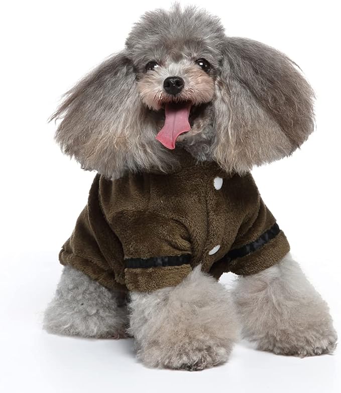 Dog Drying Robe Coat Super Absorbent Soft, Fast Drying Pet Dog Bathrobe Towel with Adjustable Waistbelt