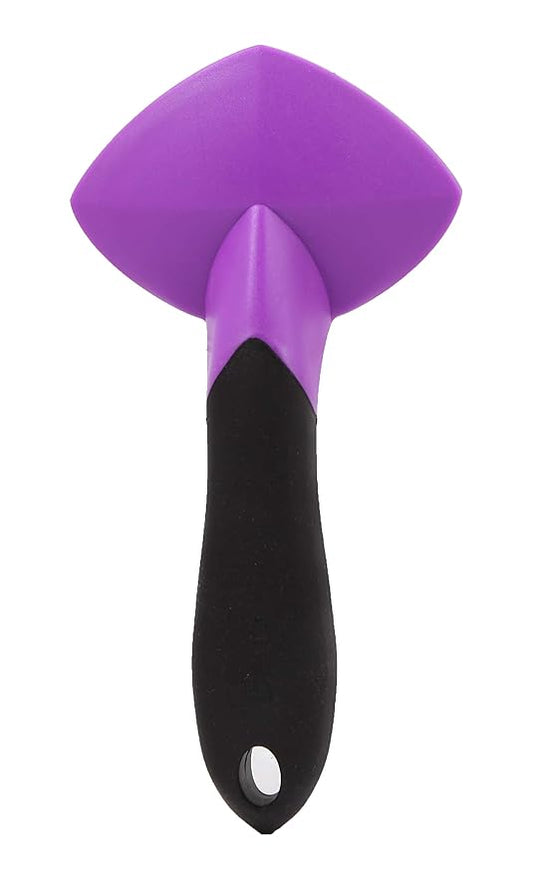 Hartz Groomer's Best Small Slicker Brush for Cats and Small Dogs, Black/Violet, 1 Count