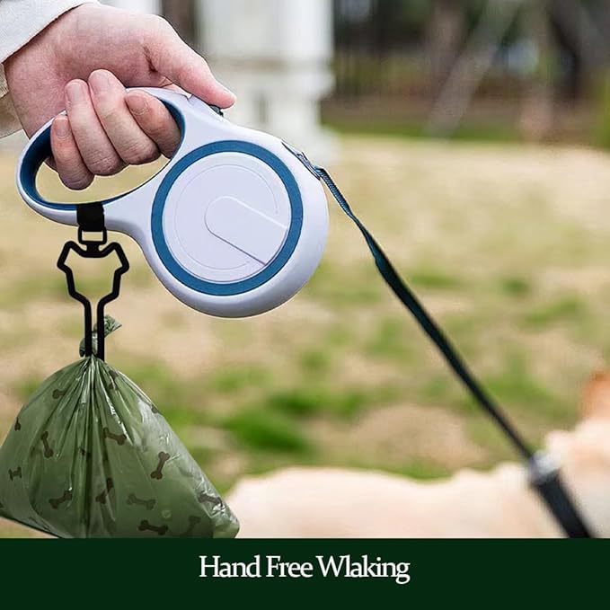 Dog Poop Bag Holder, Waste Bag Holder, Dog Poop Bag Carrier, Hand Free Holder (2 pack, Grey)
