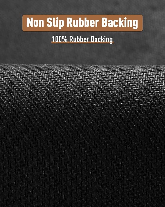 PADOOR Non Slip Stair-Treads,Rubber Backing Stair-Runners for Wooden Steps,15PCS Residue Free Carpet Stair Treads for Kids and Dogs 8"x30" Grey