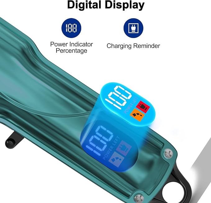 Quiet Dog Grooming Kit - 2000mAh Dog Clippers for Grooming Dog Grooming Clippers for Heavy Thick Hair Coats Waterproof Rechargeable Cordless Clippers Safe and Easy to Clean Home Pet Grooming