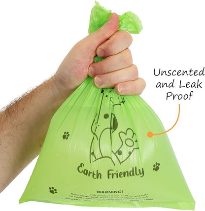 SmartSign Please Clean Up After Your Pet Yard Sign & Clip-On Preloaded Dispenser Combo/Kit with 135 Dog Poop Waste Bags, 7"x10" Rust-proof Aluminum Sign with 18-inch Steel Stake