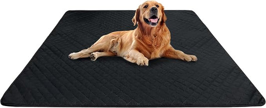 Washable Pee Pads for Dogs 48"x48" Reusable Puppy Pad Pet Training Pads, Waterproof Mat Non-Slip, Dog Pee Pad Whelping Pads Dog Mat-Playpen,Crate,Sofo,Car,Potty,Bed