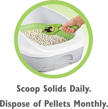 Cat Breeze Litter Pellets, Refill 3.5 Pounds with Aurora Pet Wet Wipes