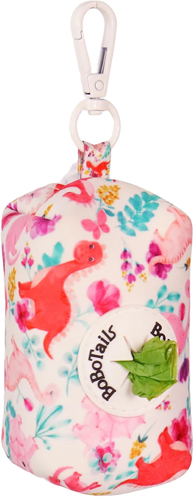 Dog Poop Bag Holder with Clip, Stylish Doggy Waste Bag Dispenser for Dog Leash, Durable Portable Poop Bag Carrier No Include Poop Bag Inside