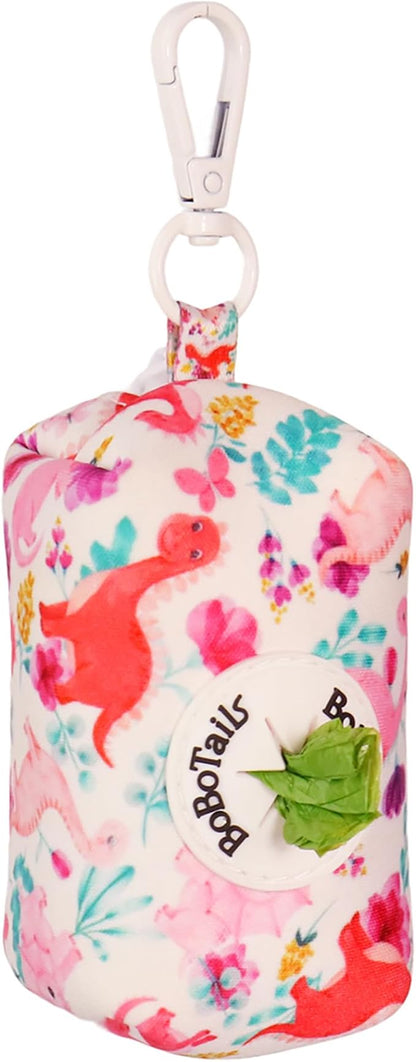 Dog Poop Bag Holder with Clip, Stylish Doggy Waste Bag Dispenser for Dog Leash, Durable Portable Poop Bag Carrier No Include Poop Bag Inside