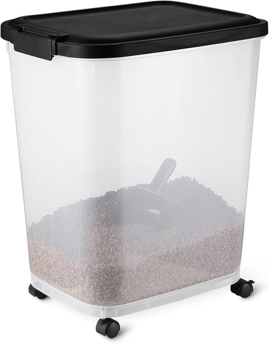 Amazon Basics Pet Food Storage Container 30lbs