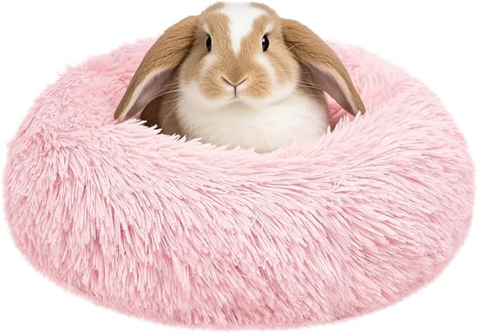 Bunny Bed Rabbit Hideout Large Soft & Comfortable Small Animal Bedding Cozy Bed Mat Warm Hideaway Cage Accessories for Guinea Pig