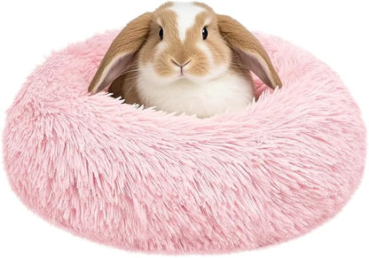 Bunny Bed Rabbit Hideout Large Soft & Comfortable Small Animal Bedding Cozy Bed Mat Warm Hideaway Cage Accessories for Guinea Pig